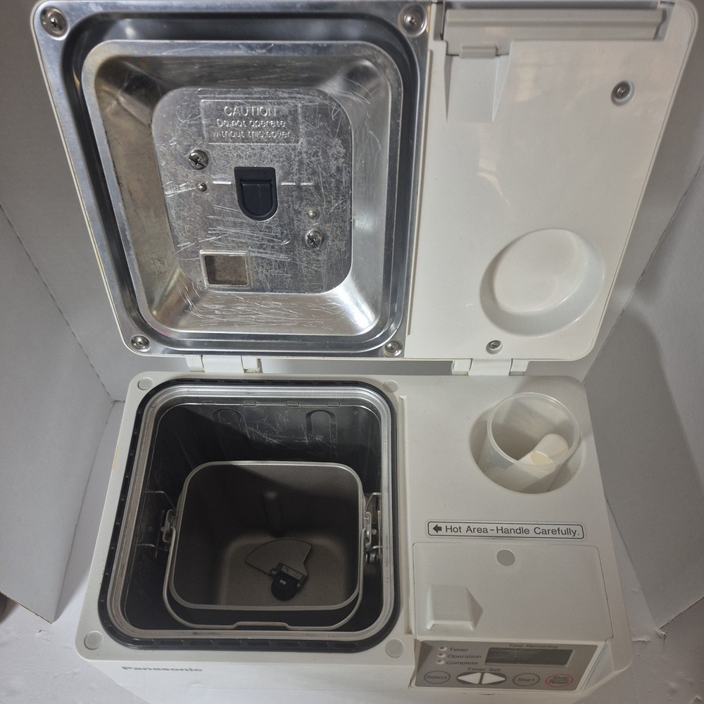 Panasonic SD-BT2P White Bread Bakery Automatic 1lb Bread Maker Machine (Tested)