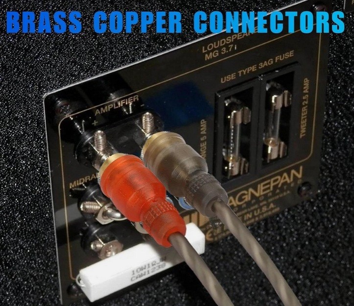 RCA Audio Cable Twisted Pair with Noise Reduction Interconnect Amp Wire From FL.