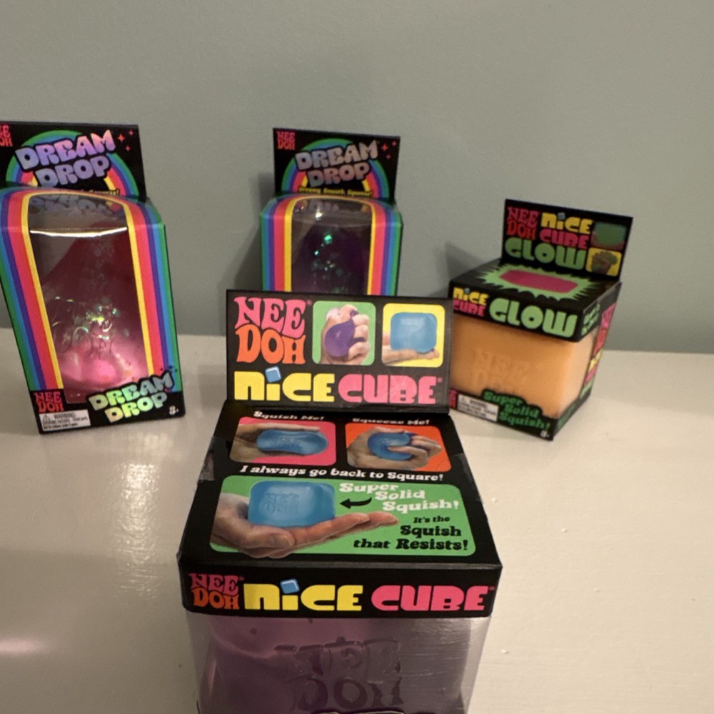 Purple Nee Doh Nice cube! (Hard to find)