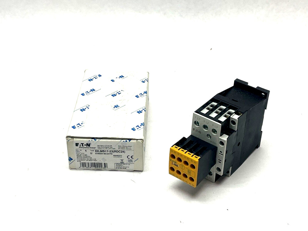 Eaton XTSE018C23TD Safety Contactor DILMS17-23(RDC24)