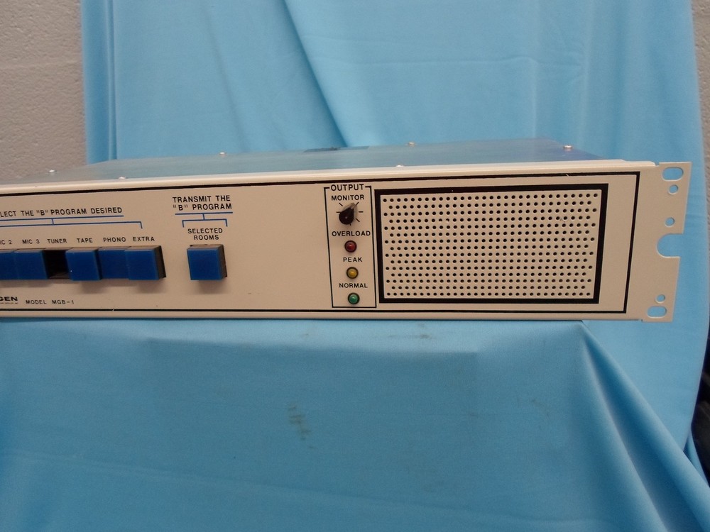 Bogen Model MGB-1 B Program Console Unit
