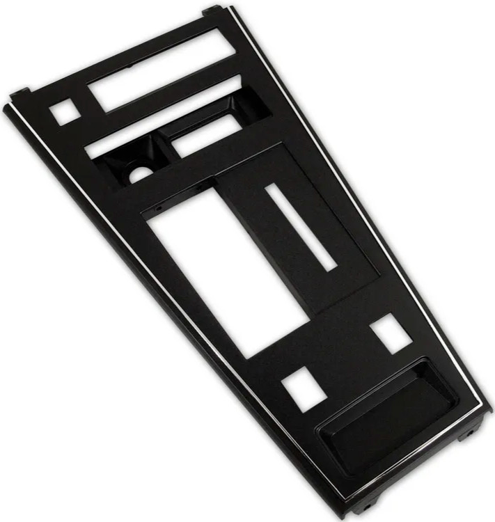 1977 - 1980 Corvette Shift Console Plate Power Windows + Small Defrost C3 NEW