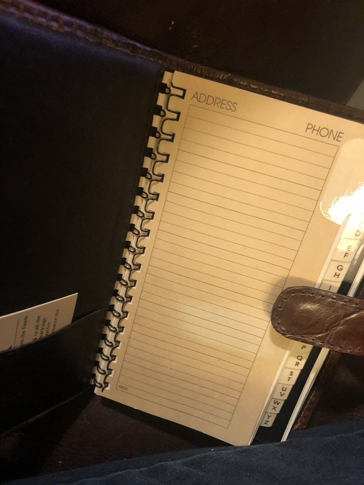 Tusk Leather Agenda