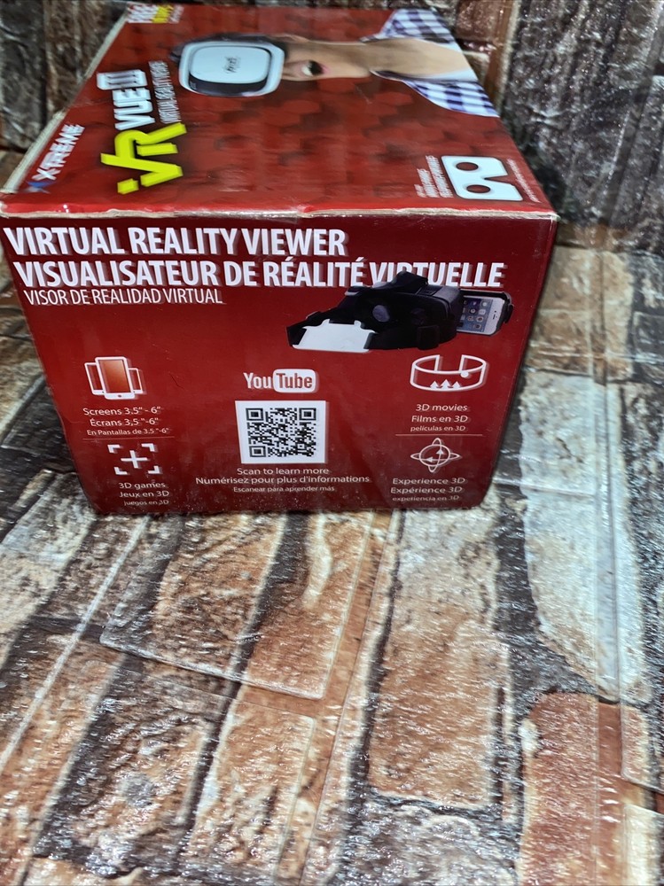 Virtual Reality XTREME VUE II Virtual Reality Headset NEW IN BOX