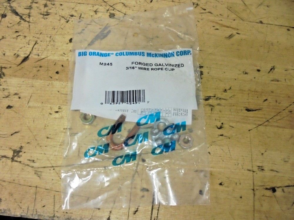 CM M245 Wire Rope Clip 3/16" -