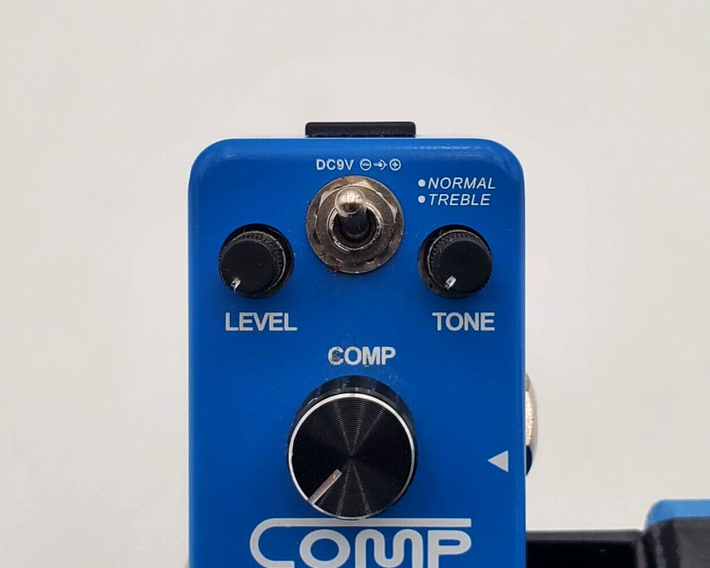 Muzizy Analog Compressor Effects Mini Pedal Ultimate Comp 2 Modes Compression