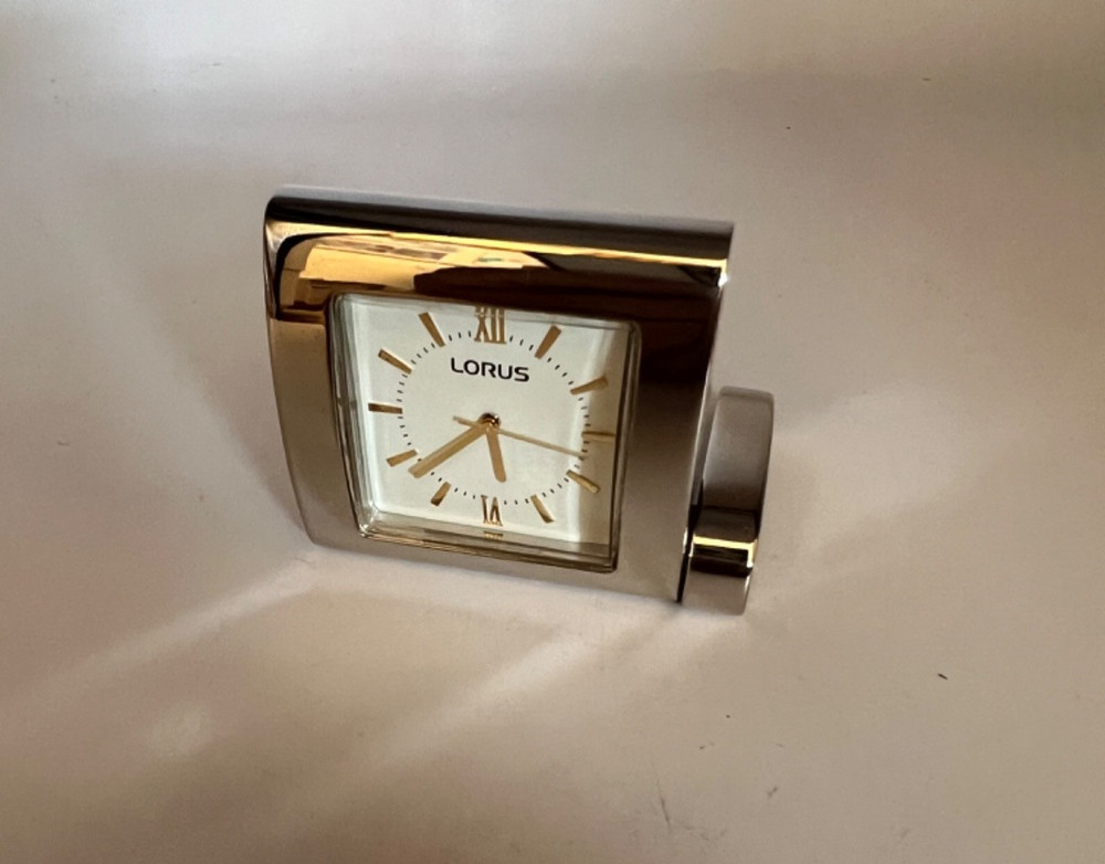 Vintage Lorus Travel Clock Working