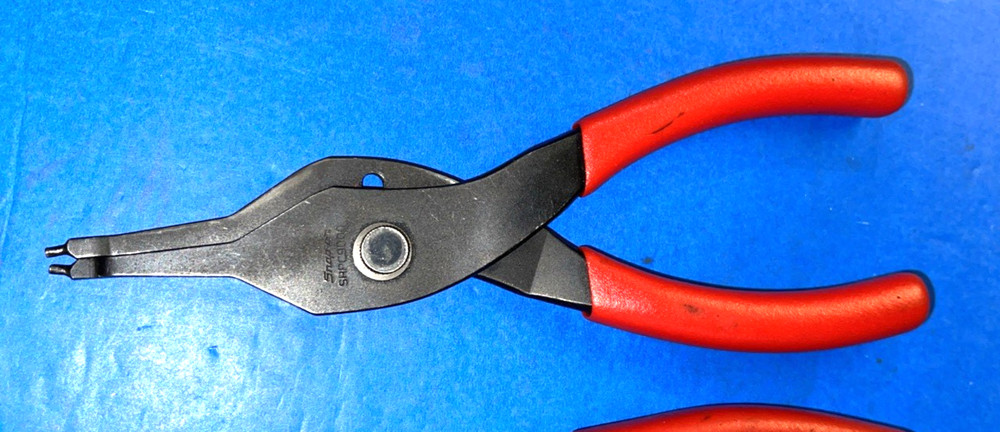 SNAP-ON TOOLS 3 PIECE CONVERTIBLE SNAP-RING PLIERS STRAIGHT, 45 & 90 DEGREE