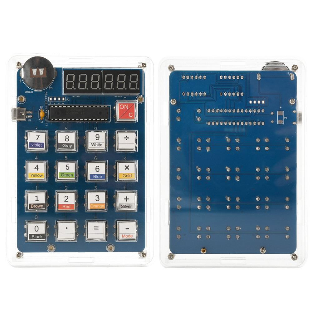 LED Display DIY Calculator Making Electronic Kit MCU Soldering Practice Project