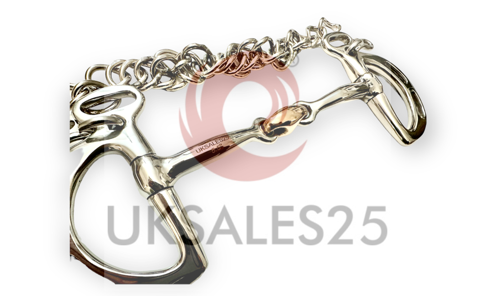 Kimblewick D/J Copper link Stainless Steel Bit (UKSALES25®) *SAME DAY DISPATCH*