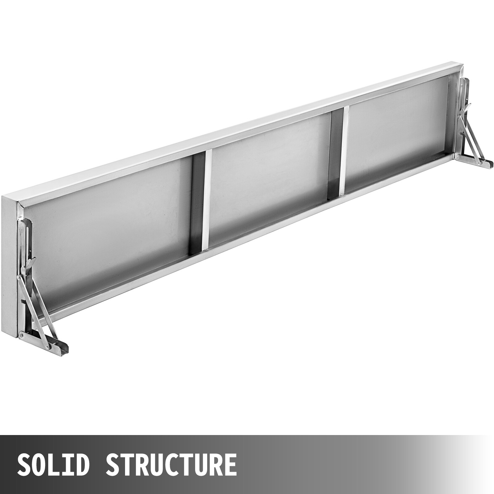 6 Foot Shelf for Concession Window Food Truck Accessories Business Stainless