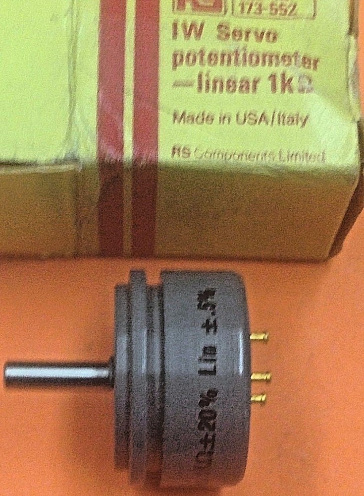 Servo Potentiometer 1K 1W (RS 173552)