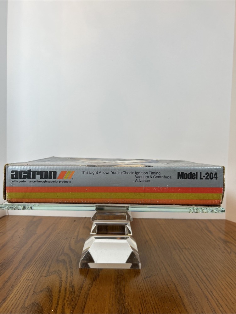 VTG Actron L-204 Chrome Inductive Timing Light DC Power Clamp On Untested