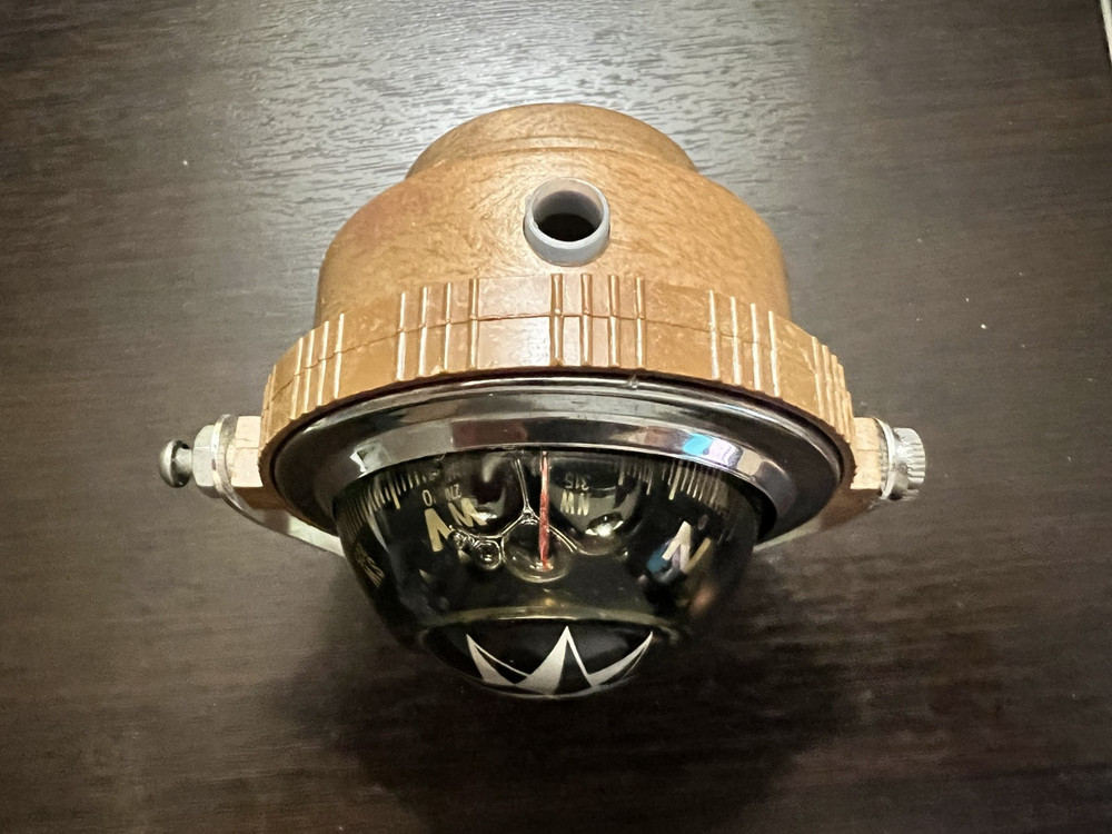 Vintage SHK Globe Compass