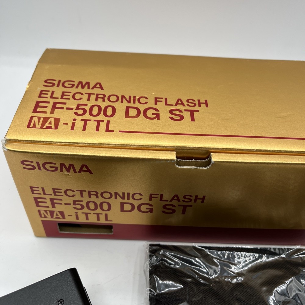 Sigma EF-500 DG ST Shoe Mount Flash - Sigma SA Mount Flash Not Tested