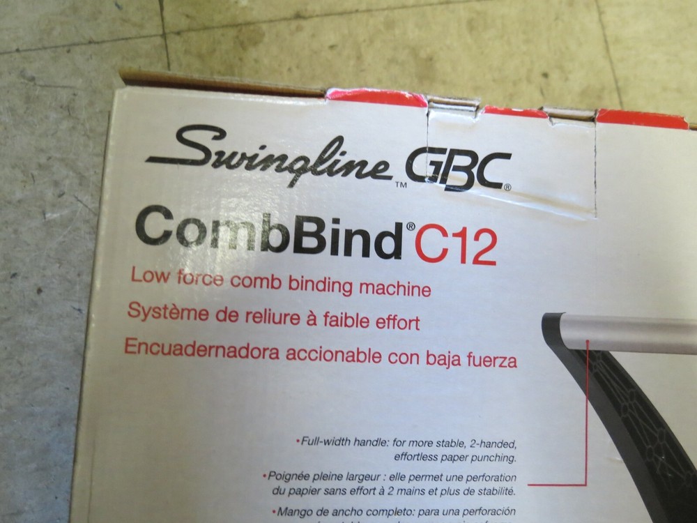 SWINGLINE GBC COMBBIND C12