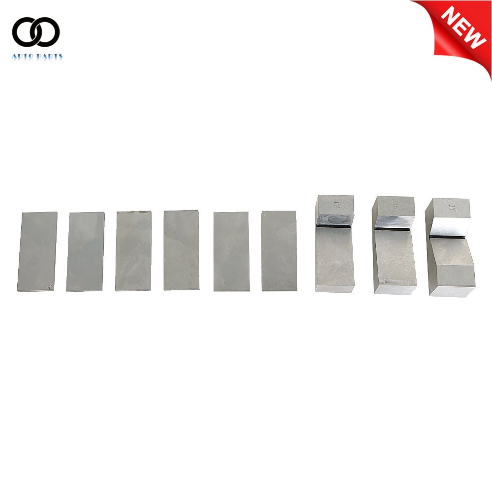Angle Block 1/2 to 30 Degree Hardened Steel Precision 9Pcs Set In Case