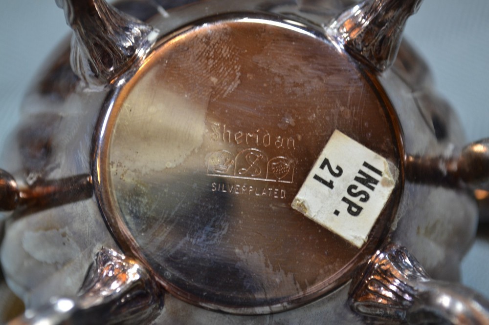 Sheridan Silver Plated Sugar Bowl