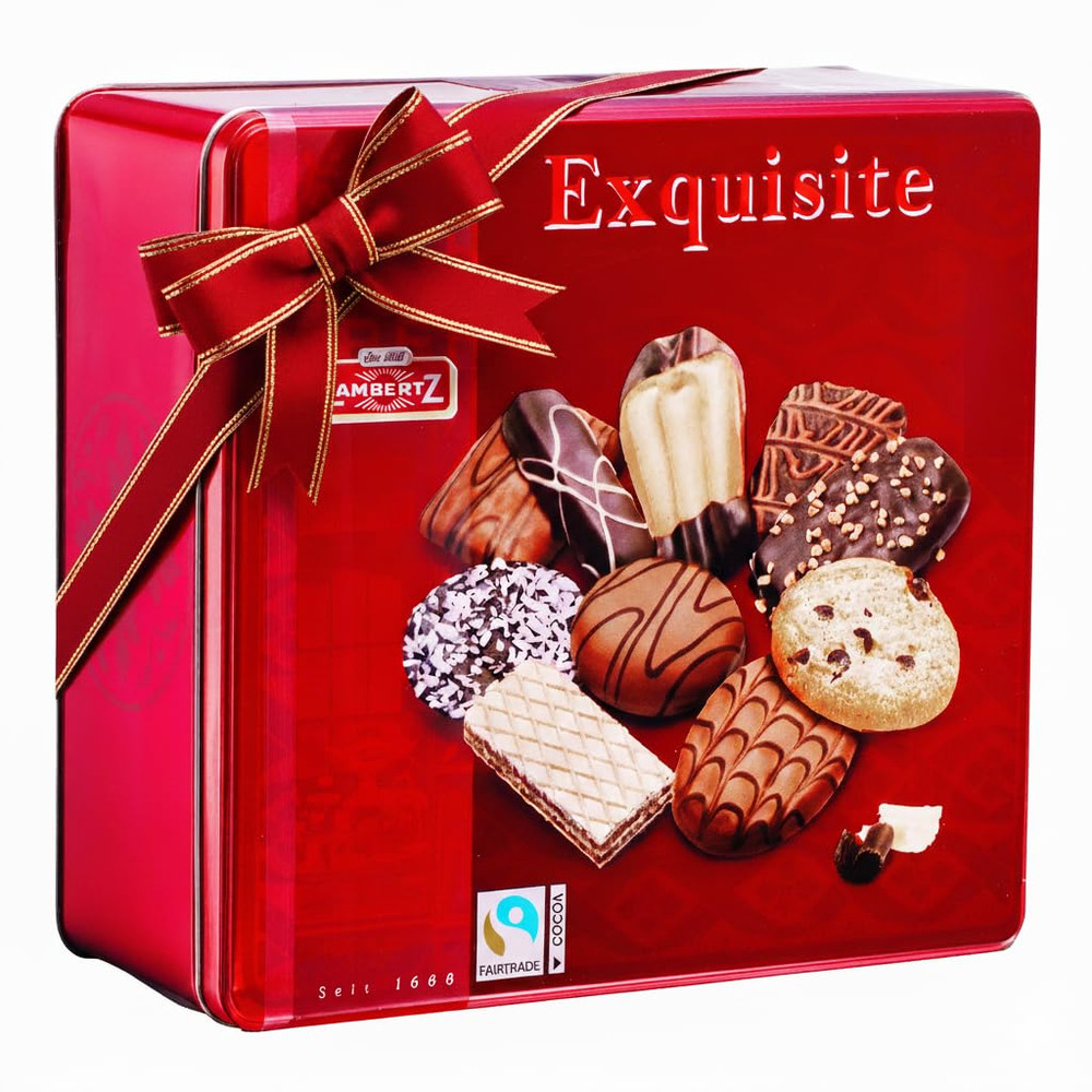 Lambertz European Easter Cookie Tin – 92 Assorted Cookies, 10 Varieties – Easter