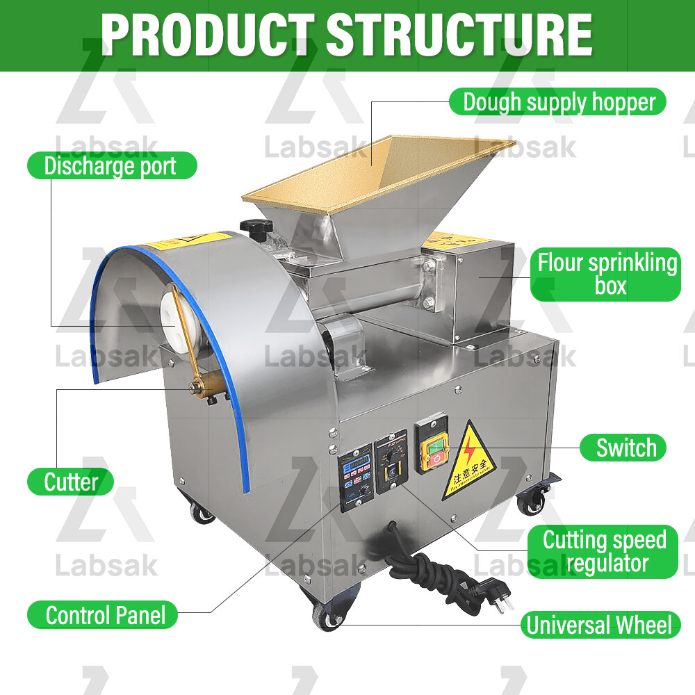 Automatic Dough Divider Cutter Biscuit Dispenser Electric Auto Dividing Machine