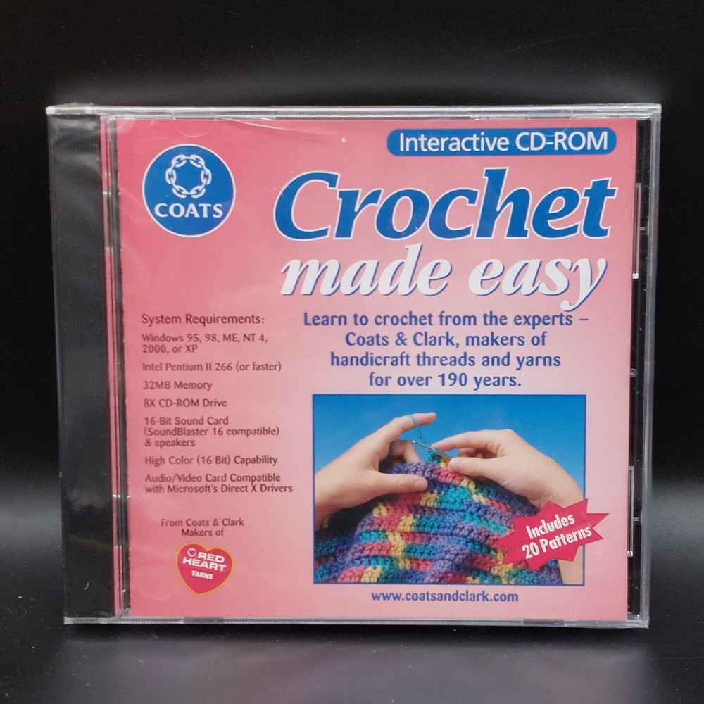 Coats Crochet Made Easy Interactive CD-ROM 2002
