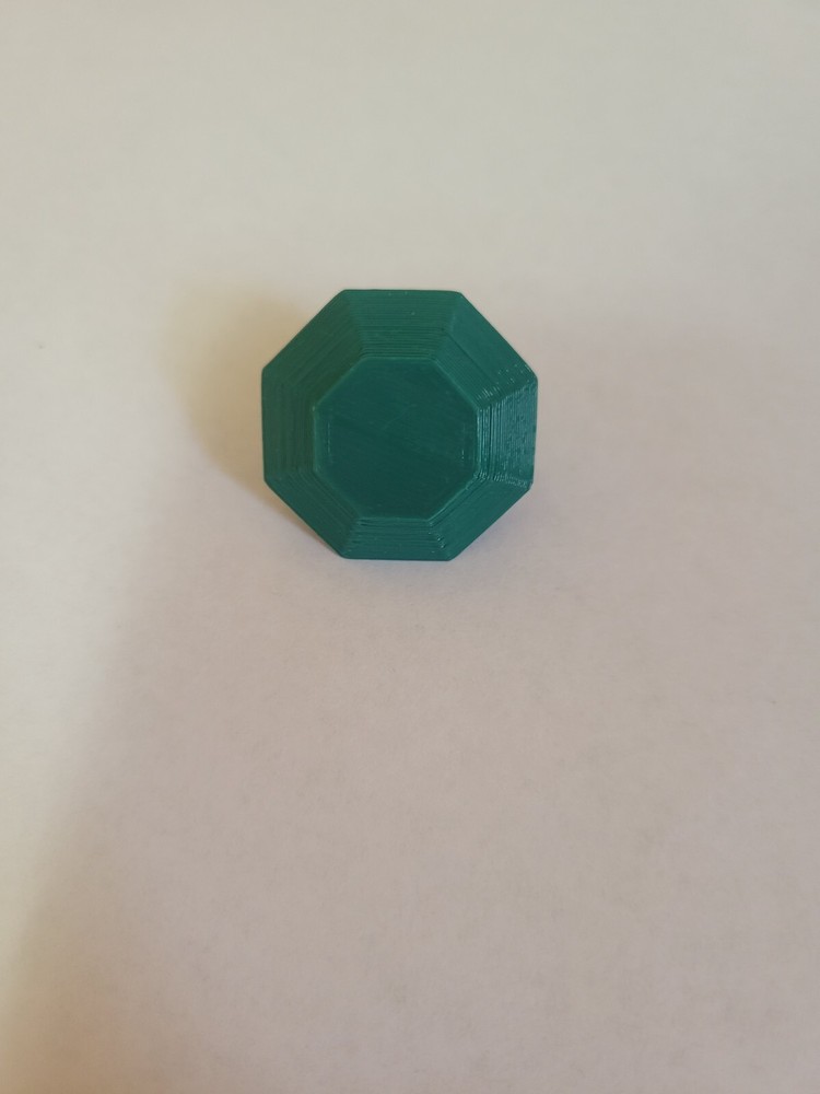 3D Printed Chaos Emeralds - Complete Set