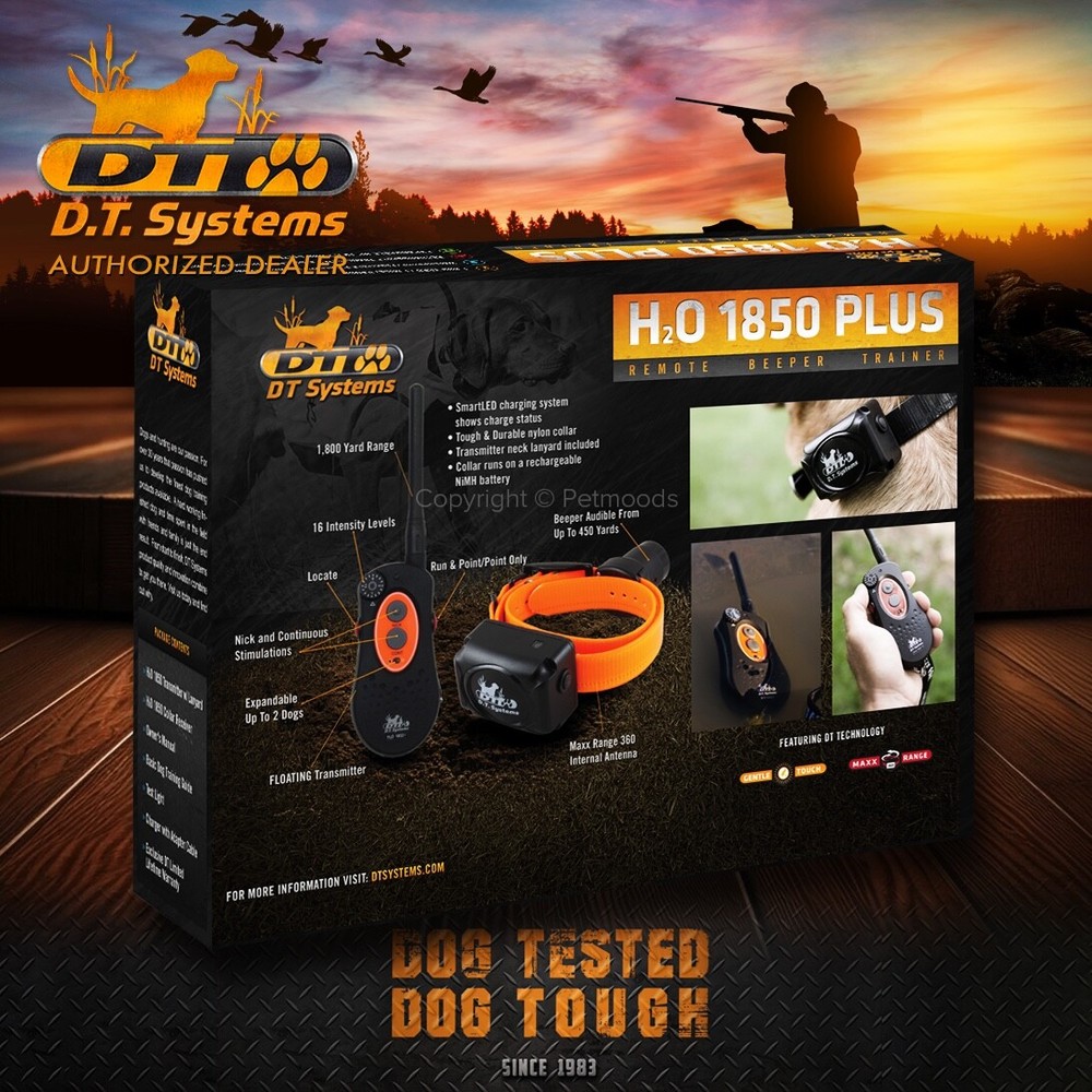 DT Systems H2O 1850 PLUS Remote Dog Trainer Beeper