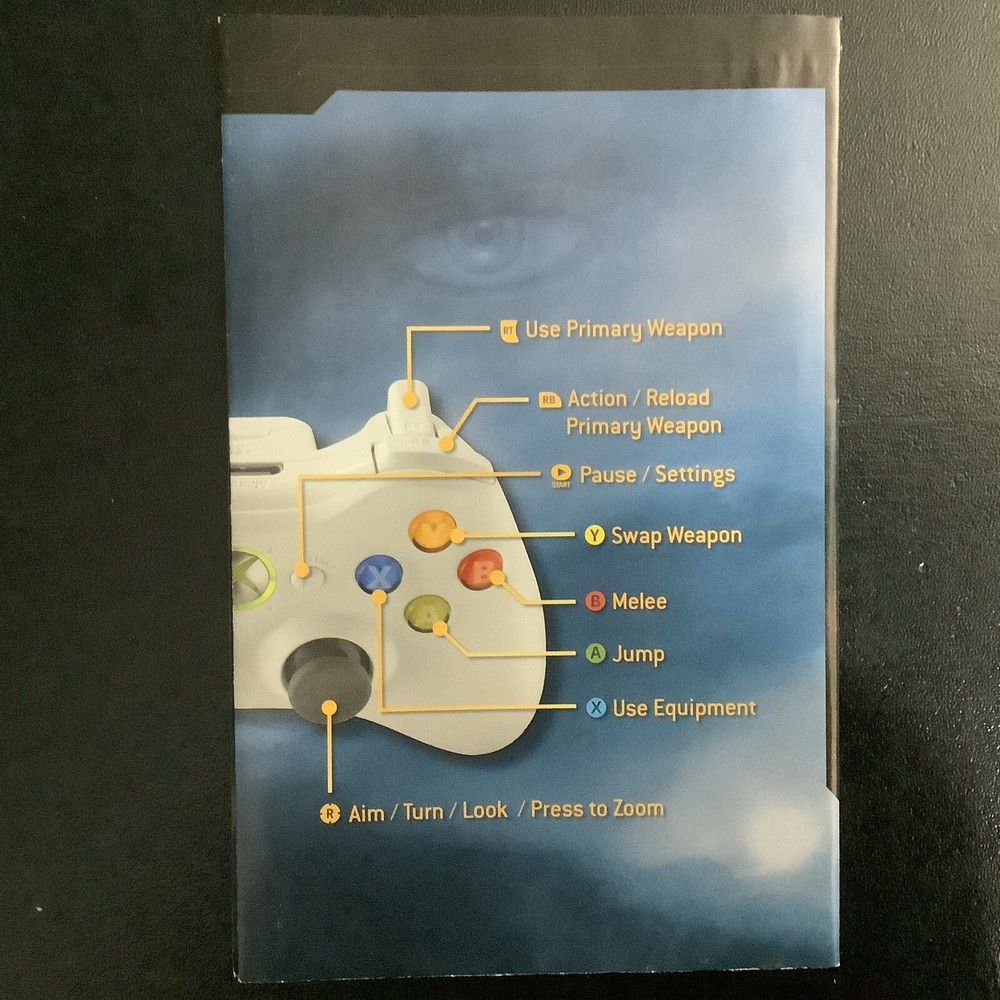 Halo 3 Microsoft Xbox 360 Poster Insert Only