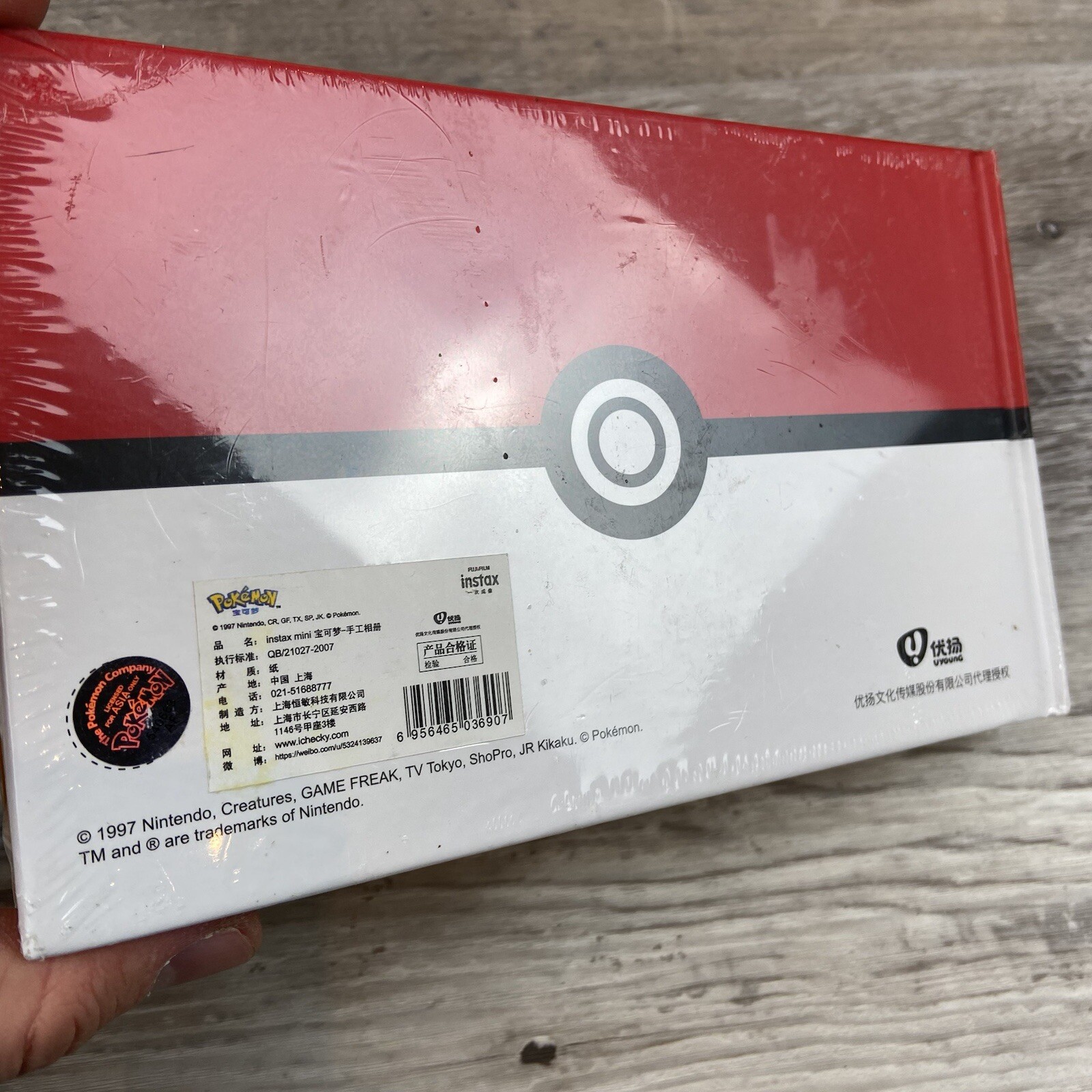 Fujifilm Instax Mini 40 Page Album Pokemon Pikachu 2007 Japan Y2K SEALED