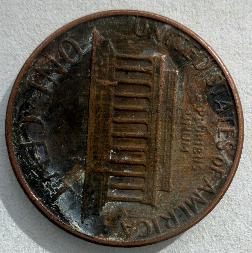 1980 D Memorial Penny Obverse & Reverse Errors (#390)