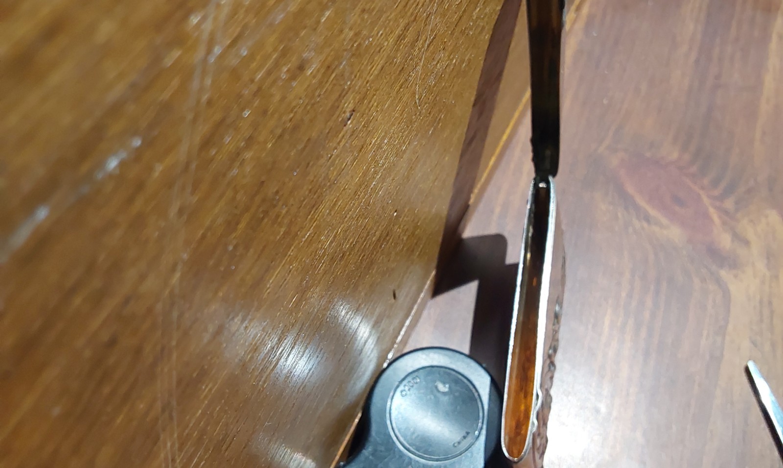 ANTIQUE STERLING CARD CASE IN GOOD CONDITION