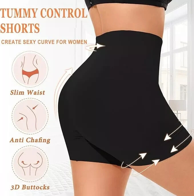 NIP / SHAPEMINT Essentials Women's HIGH WAISTED SHAPER BOYSHORTS Panties - 3XL