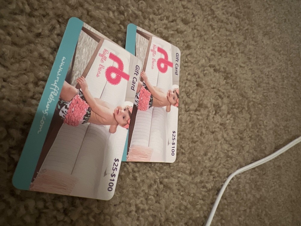 ruffle buns gift card