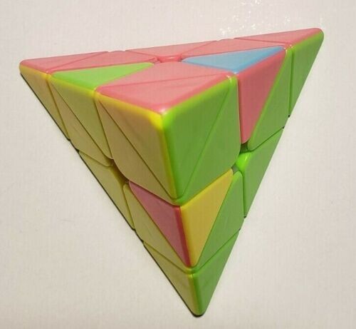 2 PACK - TWO PYRAMID MAGIC CUBE ( 1 CUBE MEASURE 2.5 X 2) NEW SEALED