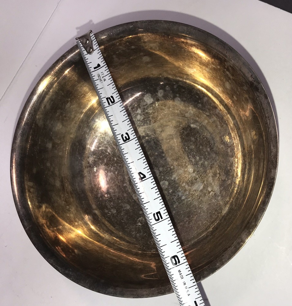 Vintage Gorham YC779 Footed Serving Bowl 6.5”