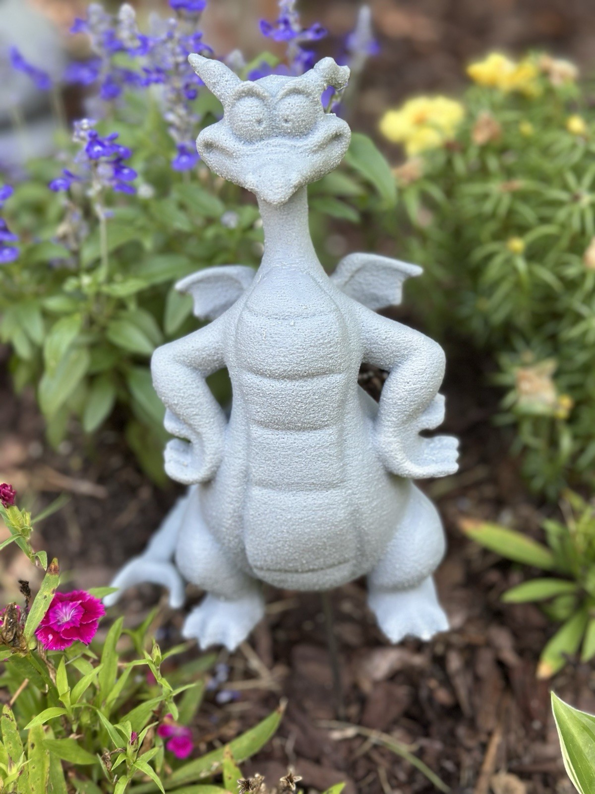 FIGMENT Disney Garden Statue Flower Decor Festival Epcot Parks Outdoor Gift