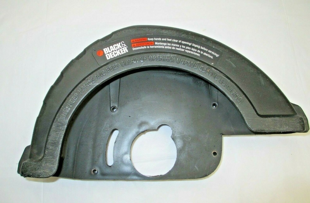 BLACK & DECKER EDGE HOG ( PLASTIC BLADE GUARD ) pulled from LE750 type 4