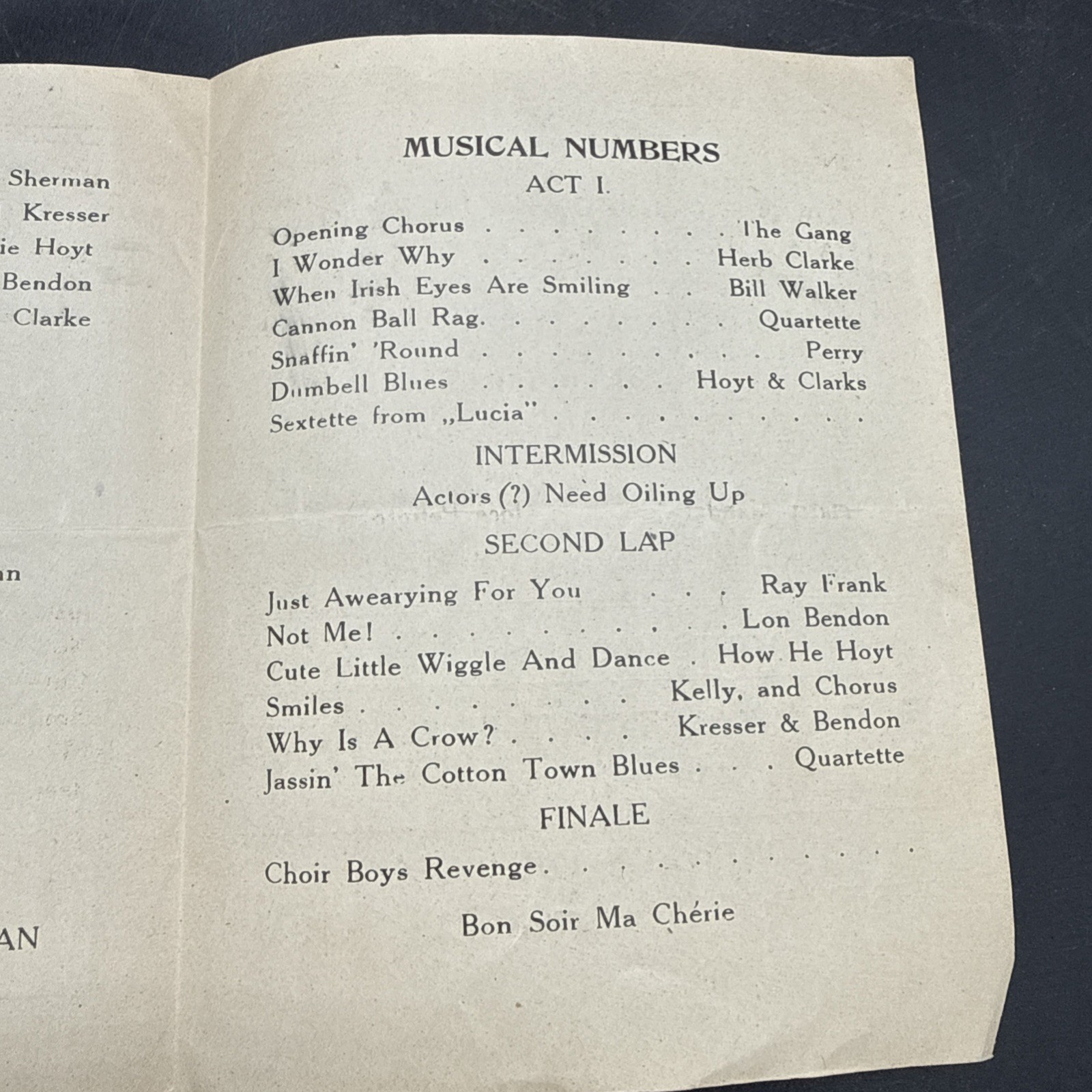 WWI 102nd Field Signal Battalion S.S. Hollandia Troop Ship Steamship Minstrel