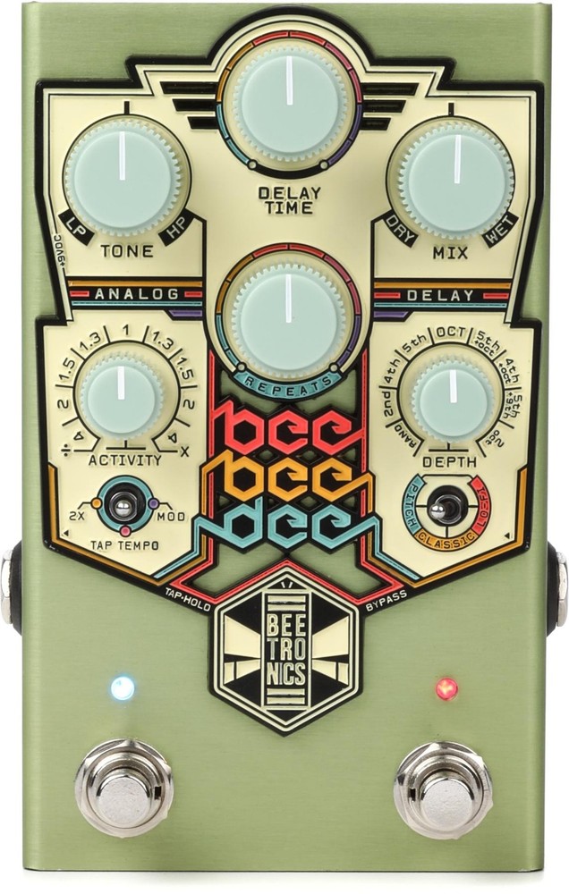 Beetronics FX BeeBeeDee Analog Delay Pedal