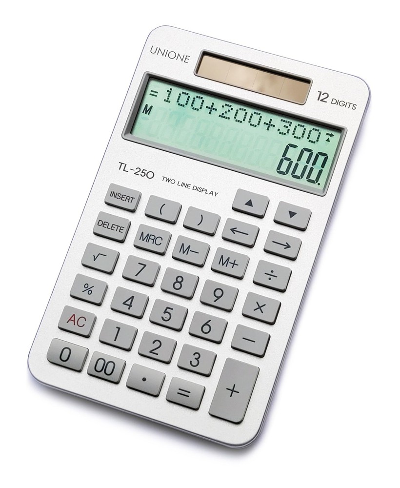 New, Two Line Display, Desktop Calculator. History Function- 30 Memories, Cal...