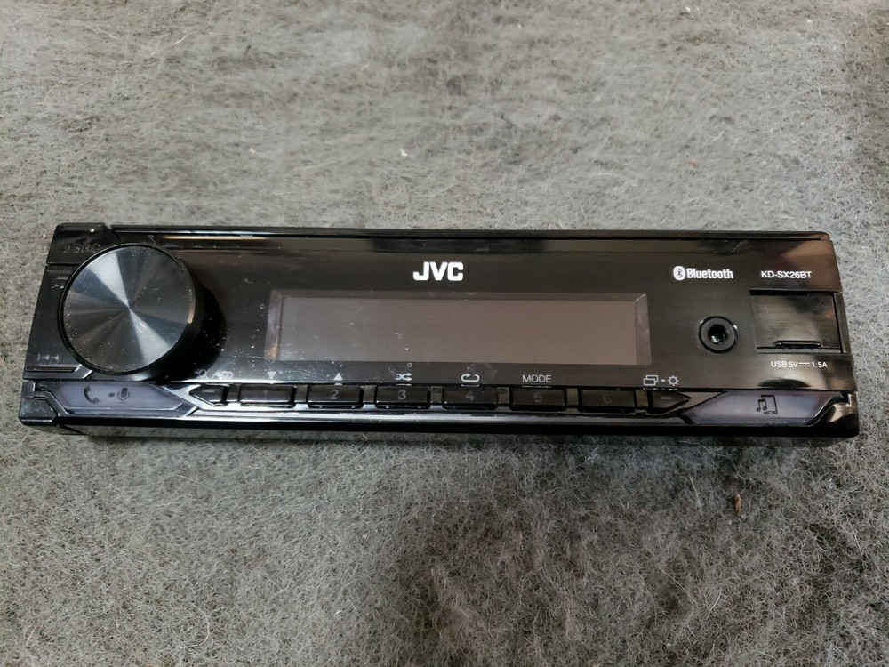 JVC KD-SX26BT  FACEPLATE ONLY TESTED