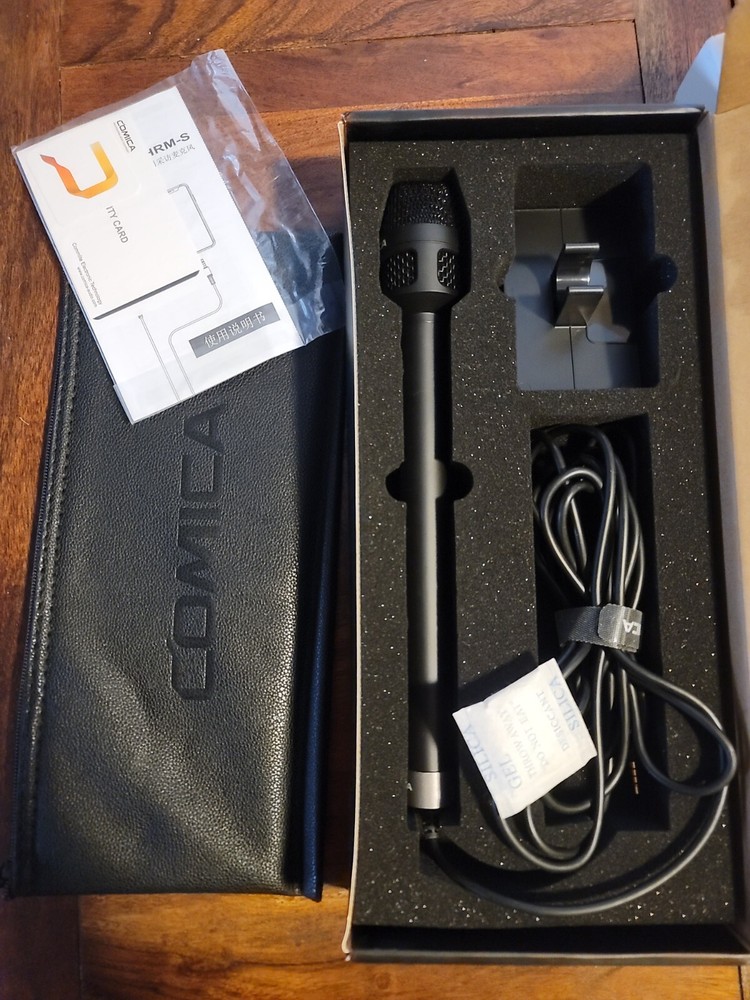COMICA HRM‑S Smartphone Handheld Microphone with 3.5mm Plug