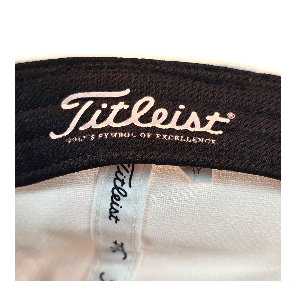 Titleist Cap Lutheran Crusader Shield Side Logo White Golf Hat Adjustable