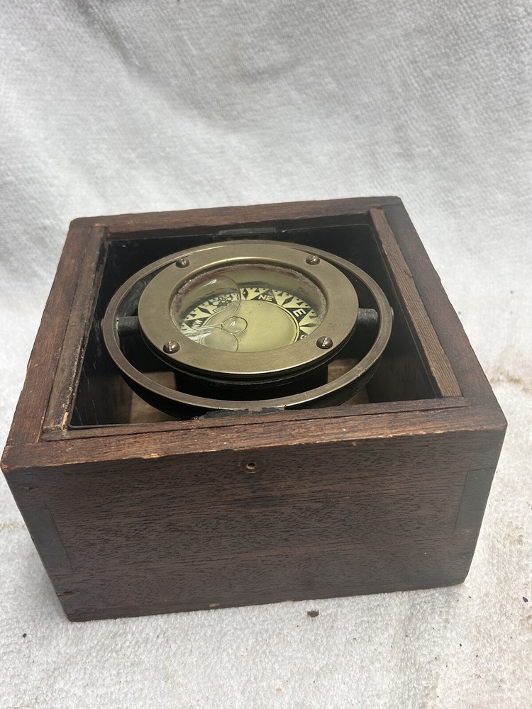 1920s Antique Nautical Compass