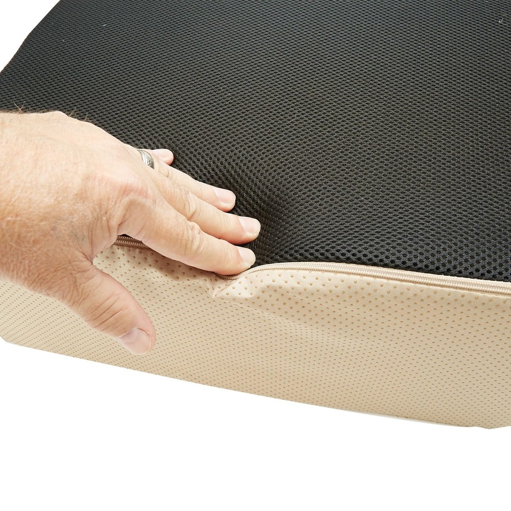 Mind Reader Ergonomic Memory Foam Foot Rest for Under Desk at Work, 17" L