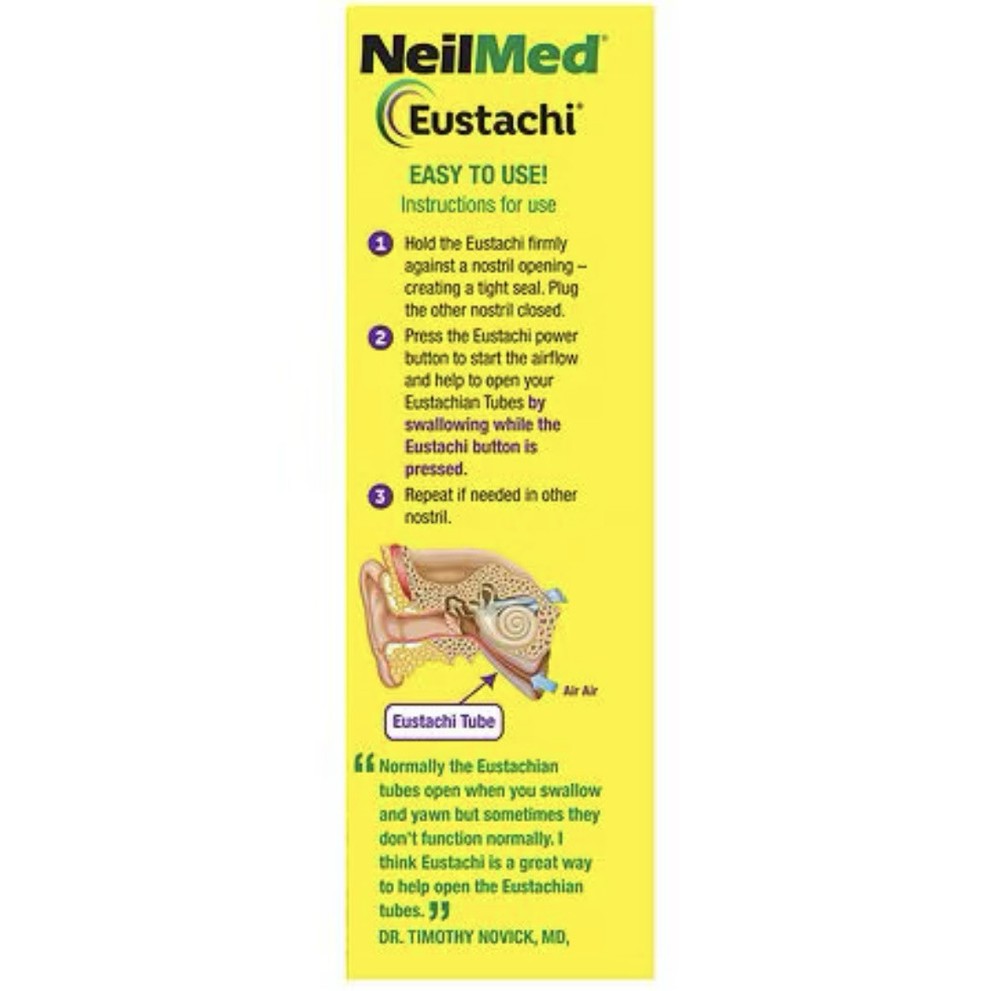 NeilMed Eustachi Pop Blocked Ear Safely - 1 Count