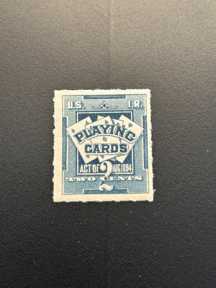 RF3 Playing Card VF MNH