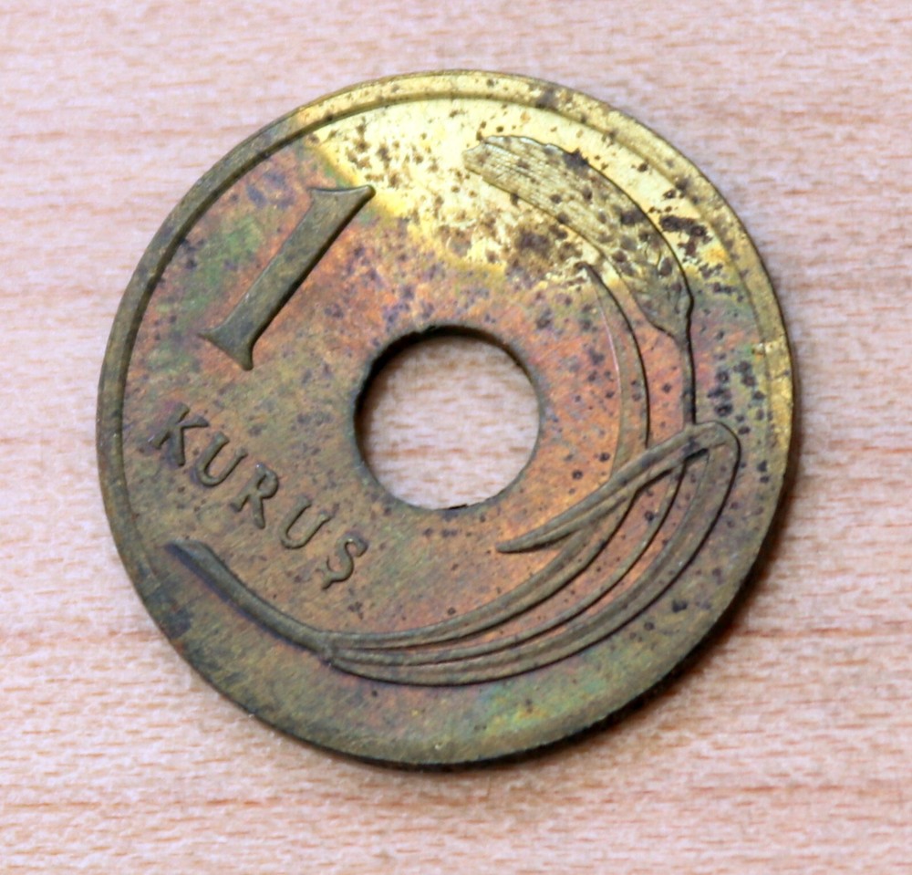 1948 Turkey 1 Kurus