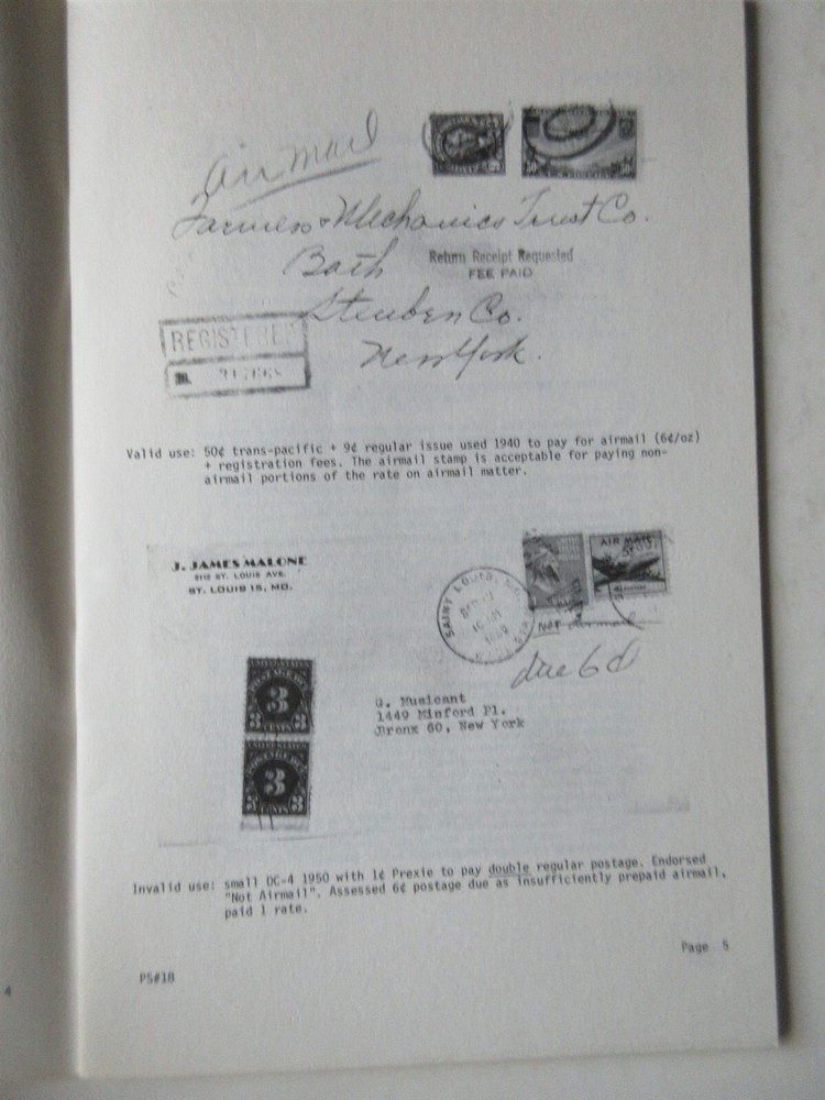 P.S. No. 18 A Quarterly Journal of Postal History August 1983