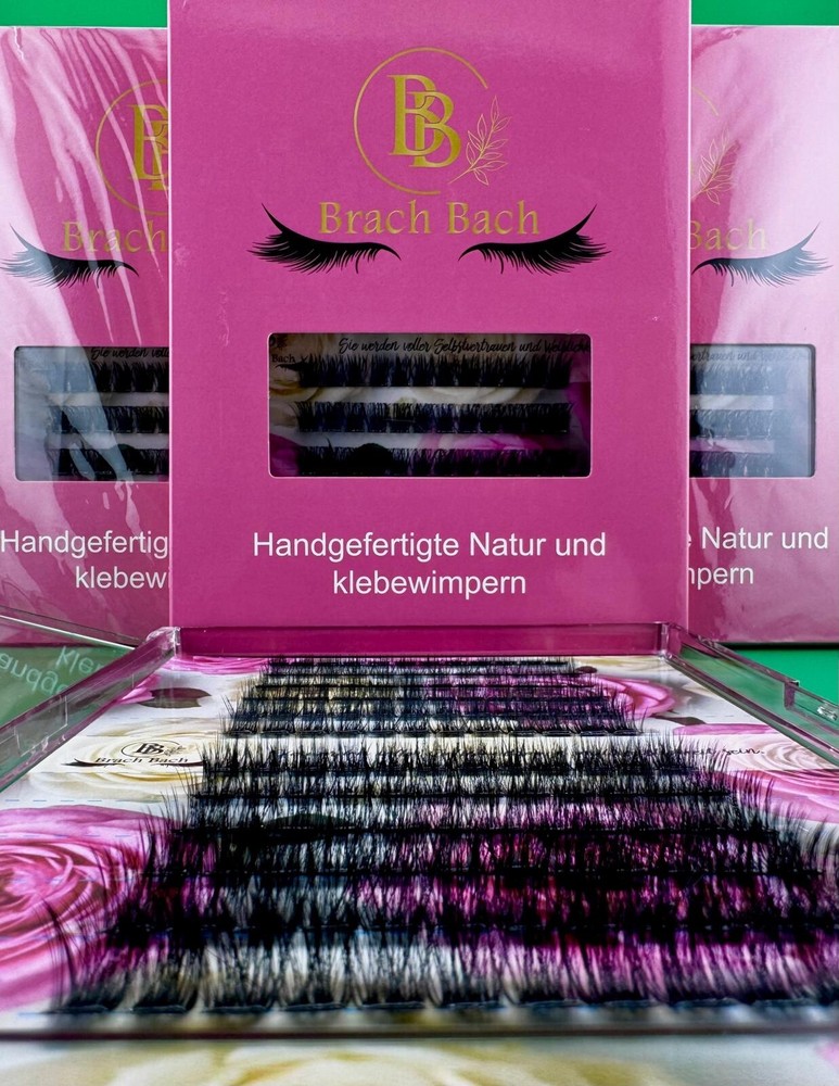 100% natural handmade eyelashes